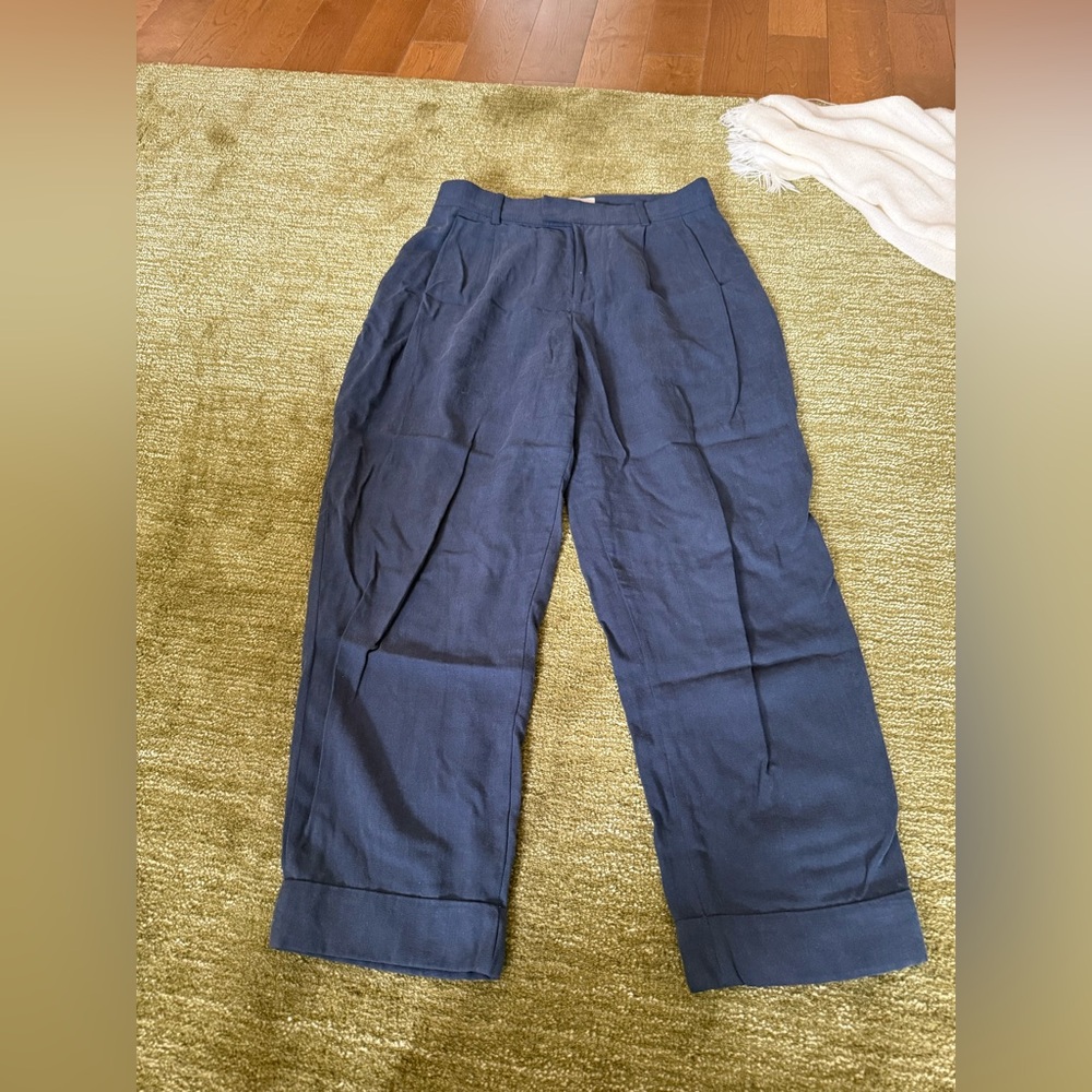 Everlane Navy Trousers